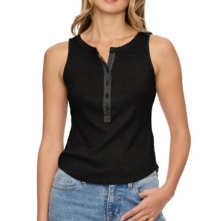 Flag & Anthem Flag & Anthem W's Denning Henley Tank Top Black XL (S26)