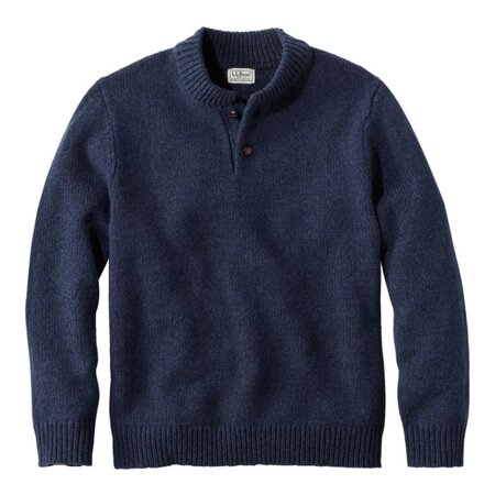 L.L. Bean L.L. Bean M's Classic Raggwool Henley