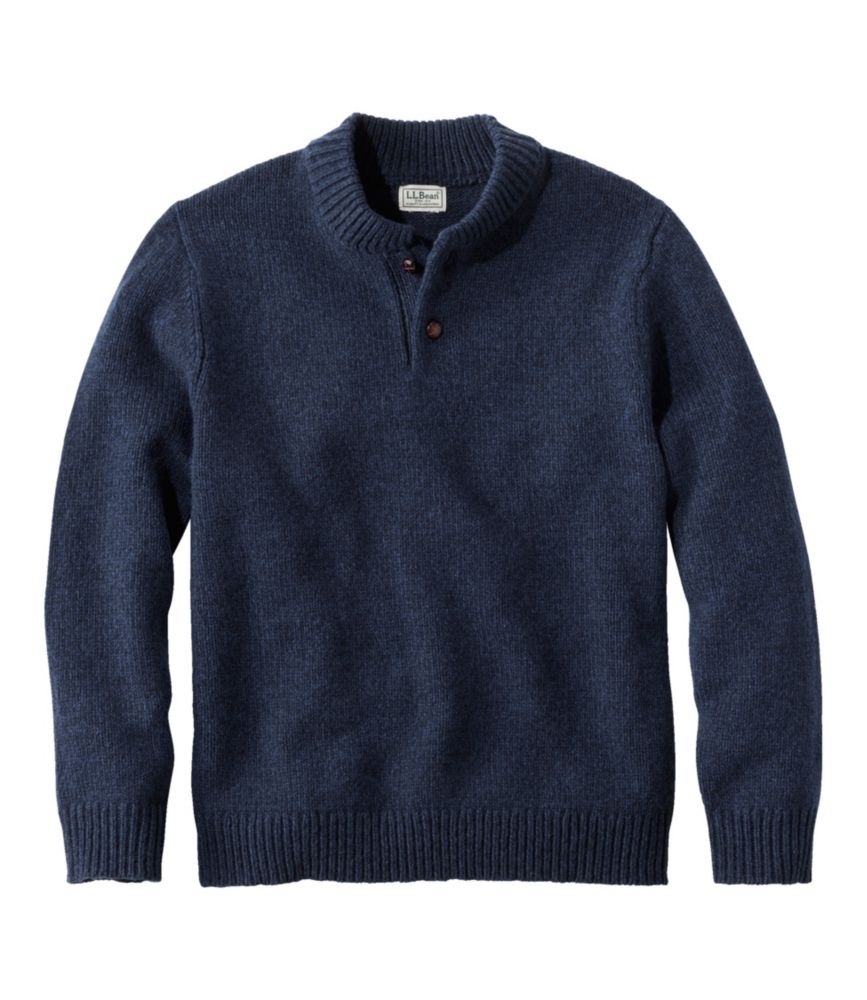 L.L. Bean L.L. Bean M's Classic Raggwool Henley