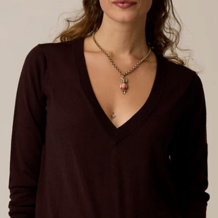Carve Designs Juliet V-Neck Sweater