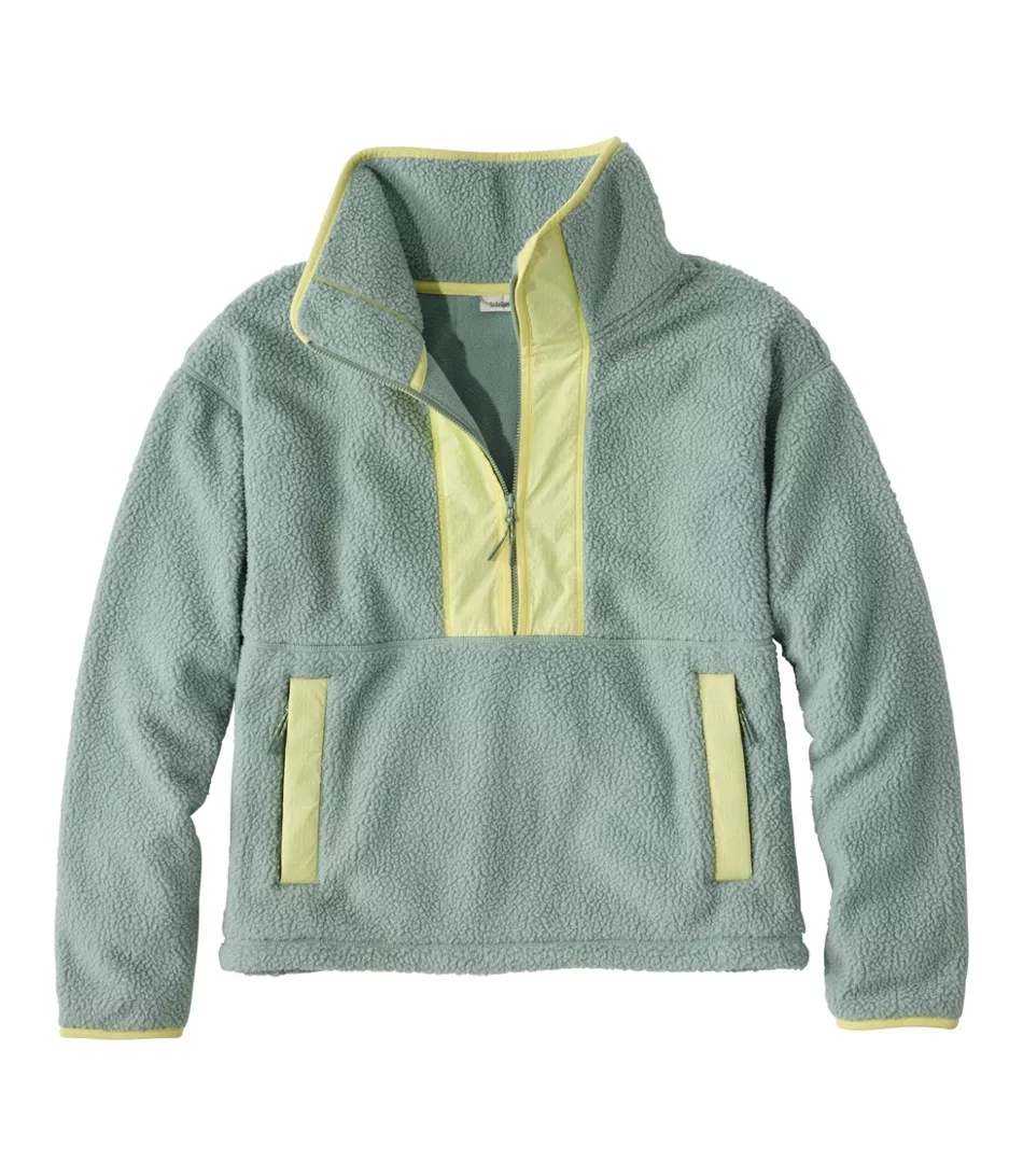 L.L. Bean W's Mountainside Fleece 1/2 Zip