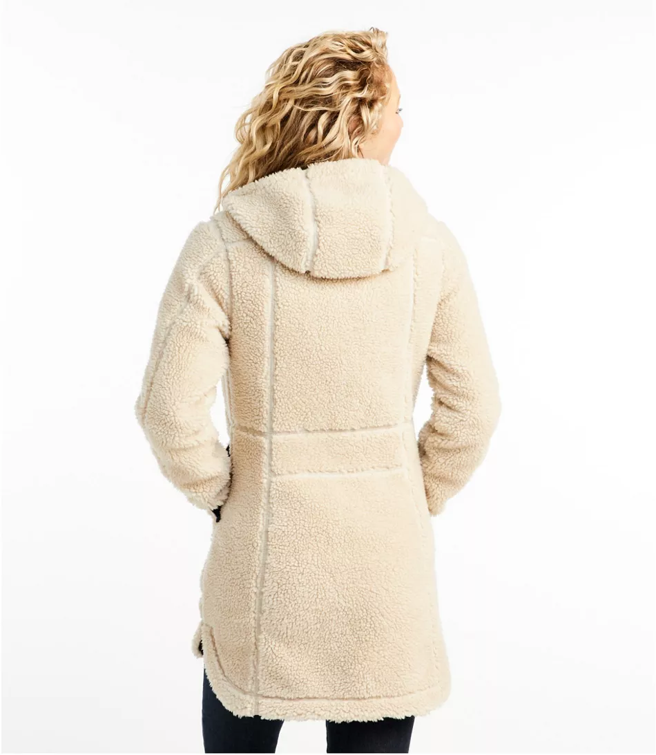 L.L. Bean W's Mountain Pile Fleece Coat