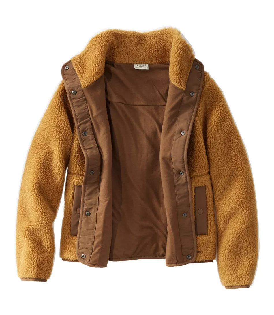 L.L. Bean W's Sherpa Fleece Jacket