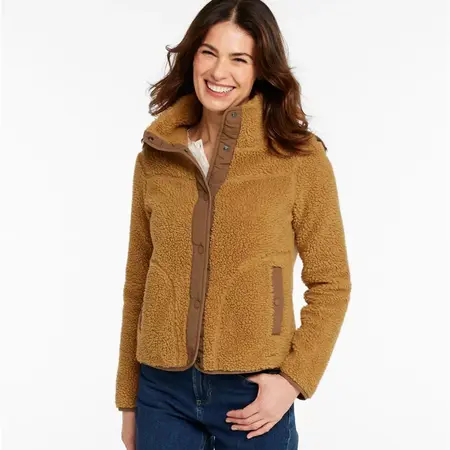 L.L. Bean W's Sherpa Fleece Jacket
