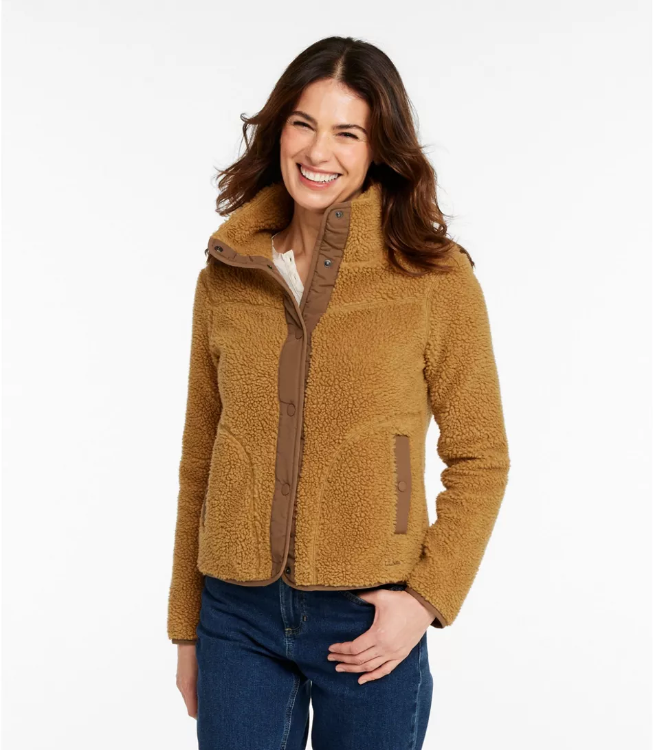 L.L. Bean W's Sherpa Fleece Jacket