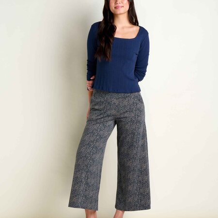 Toad & Co W's Chaka Wide Leg Crop Pant