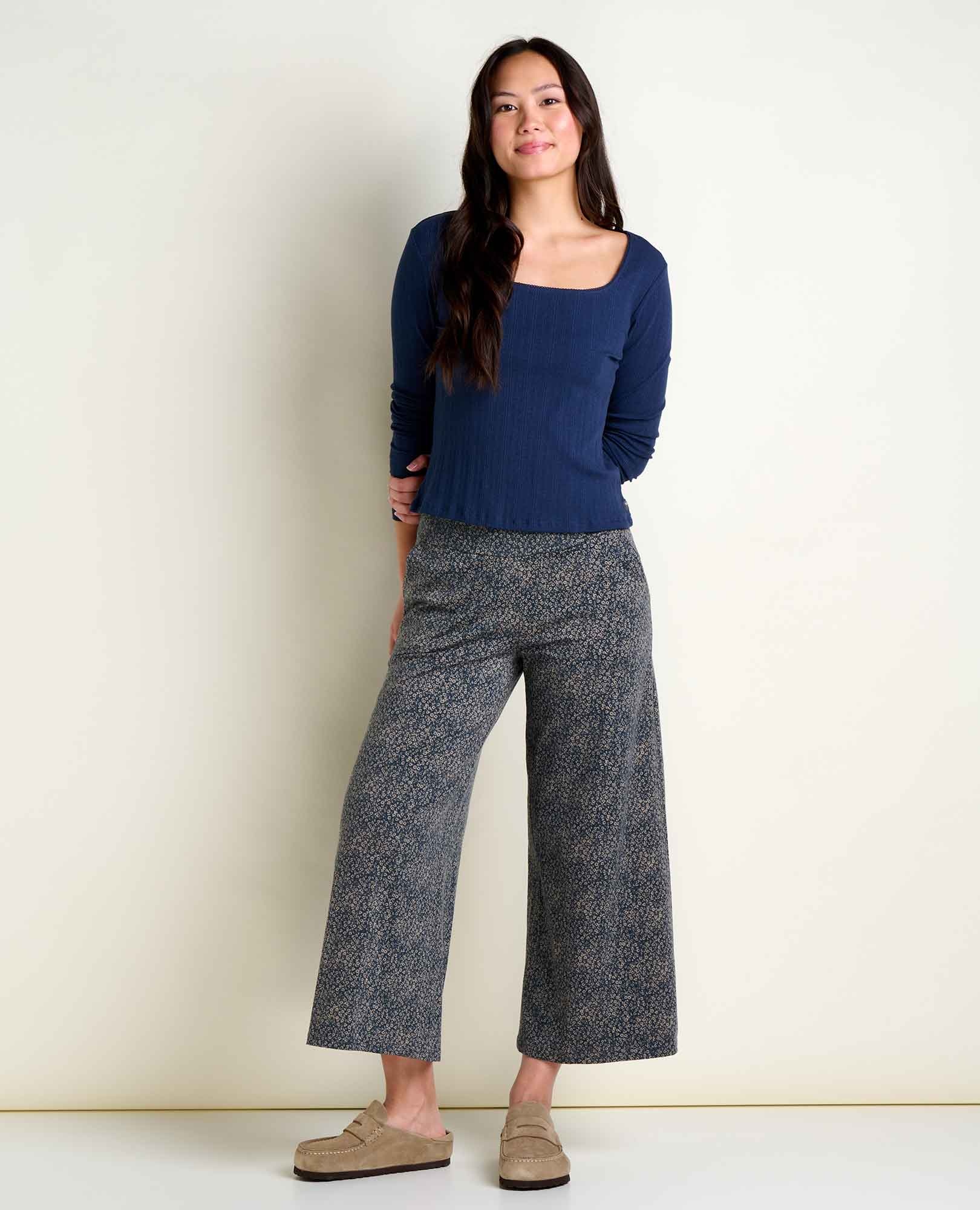 Toad & Co W's Chaka Wide Leg Crop Pant