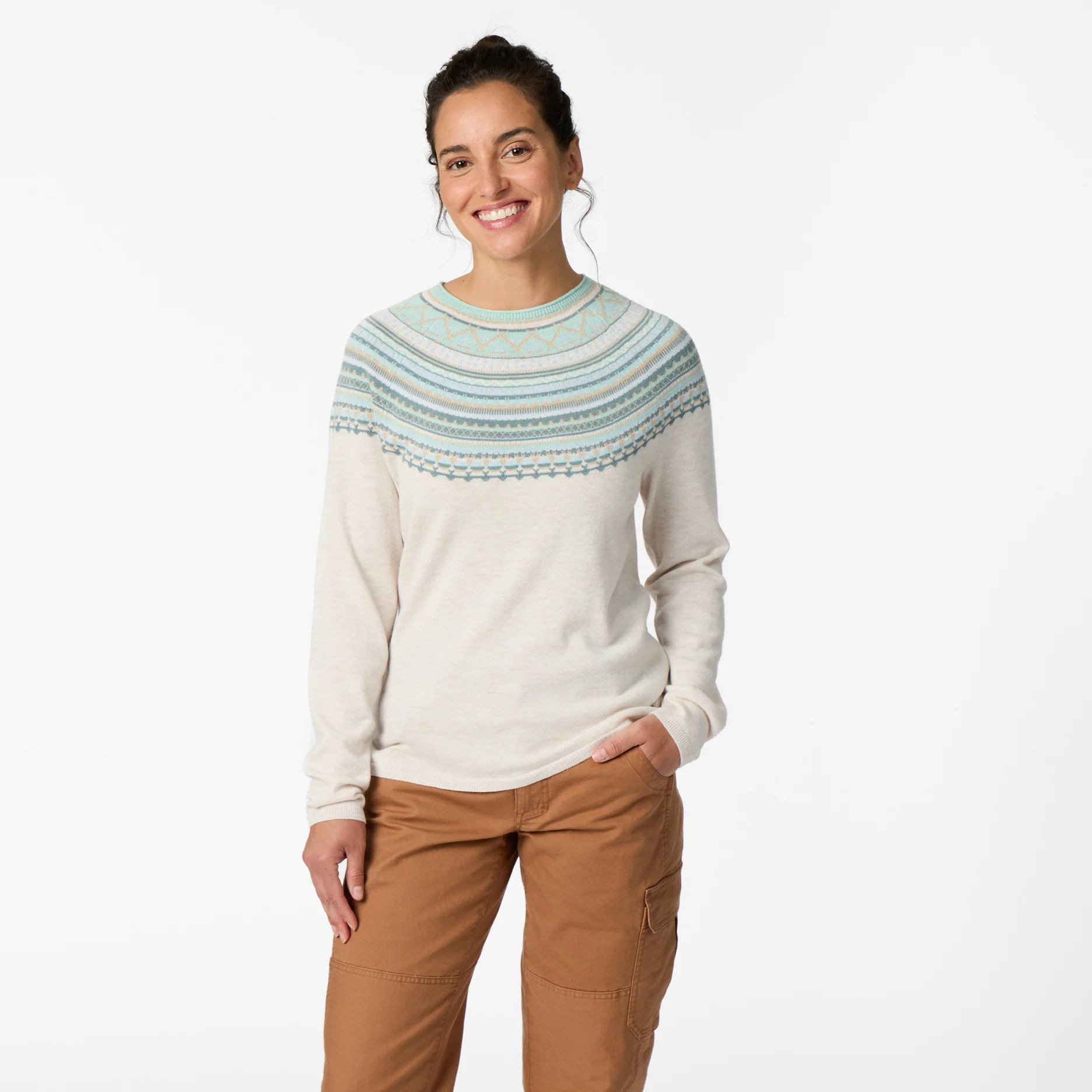 Royal Robbins W's Westlands Fairisle Crew