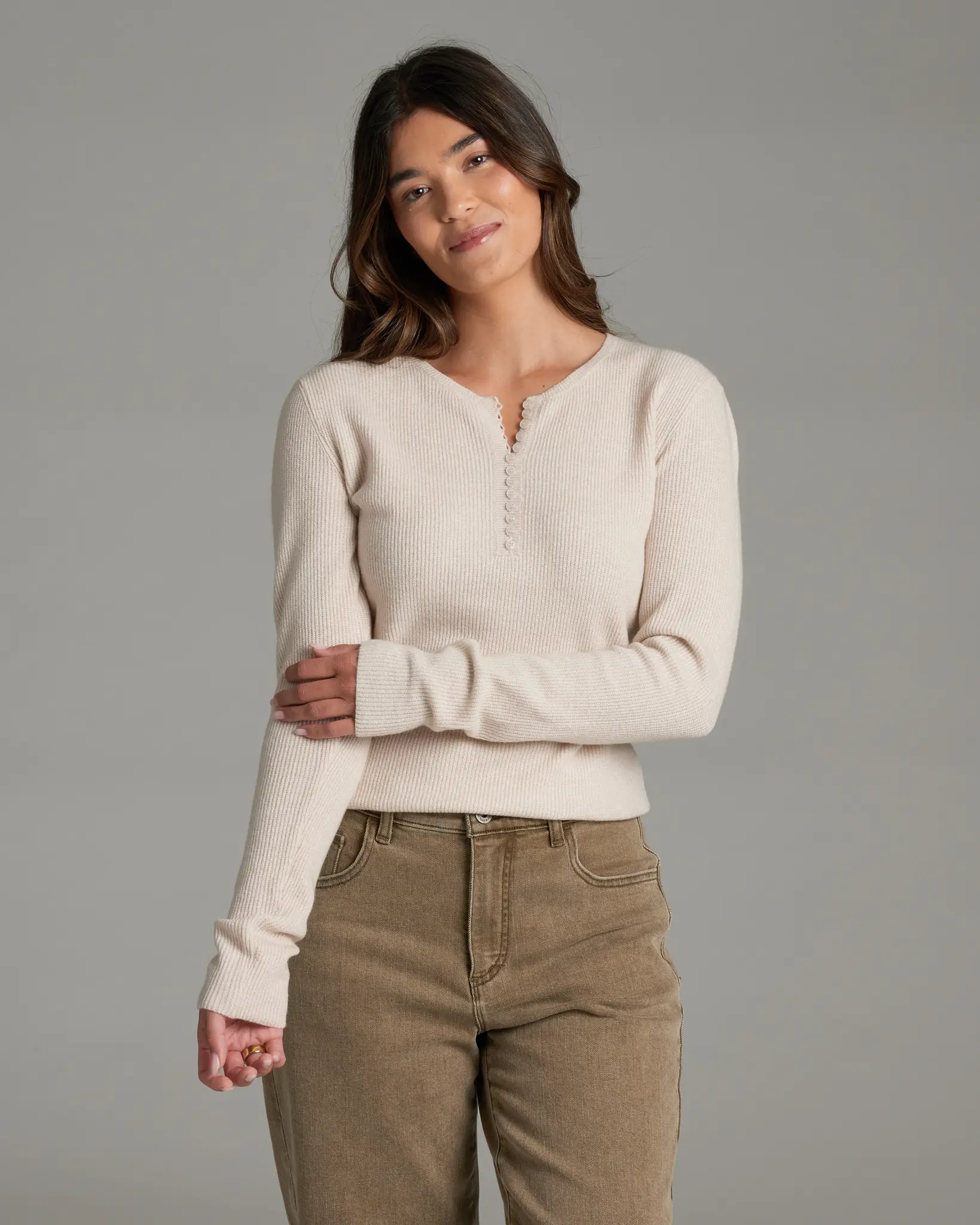 Kuhl W's Vesper Henley Sweater
