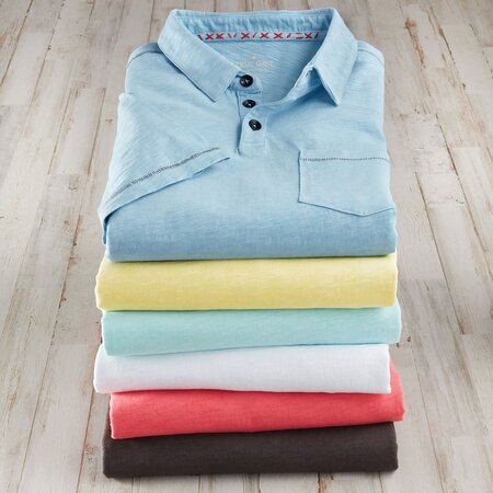 True Grit True Grit S/S S Polo  Spring Blue XL