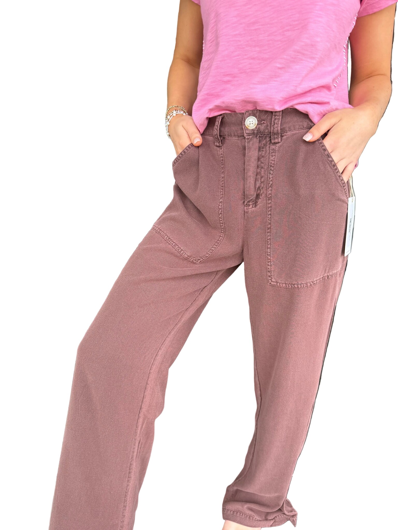 Dylan Dylan Casey Wide Leg Pant Fig L