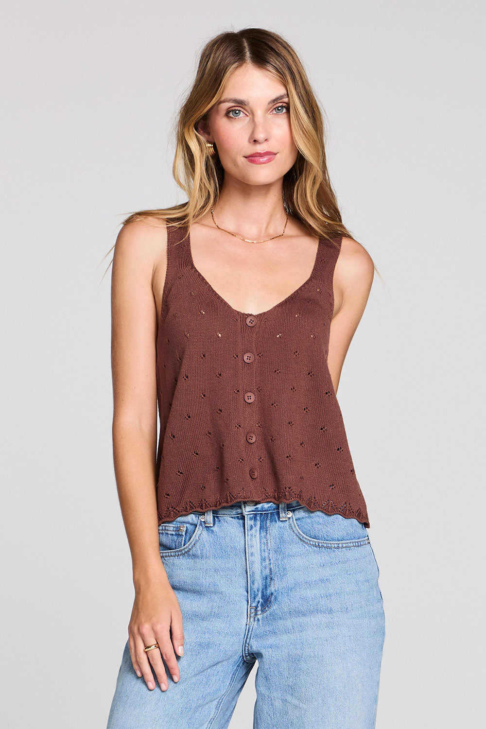 Saltwater Luxe Saltwater Luxe W's Marlie Tank Coffee S