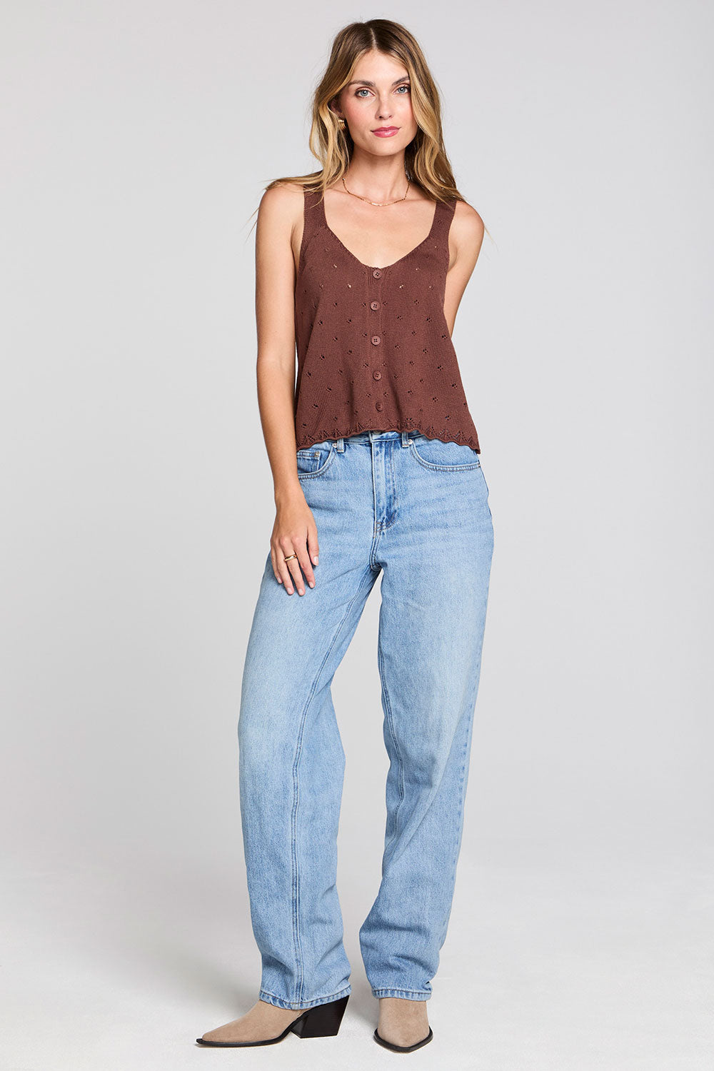 Saltwater Luxe Saltwater Luxe W's Marlie Tank Coffee S