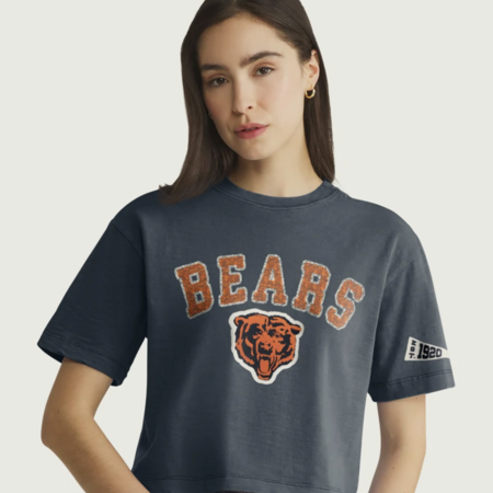 47 Brand W's Chicago Bears Historic Elmore Heavy Slub Tee