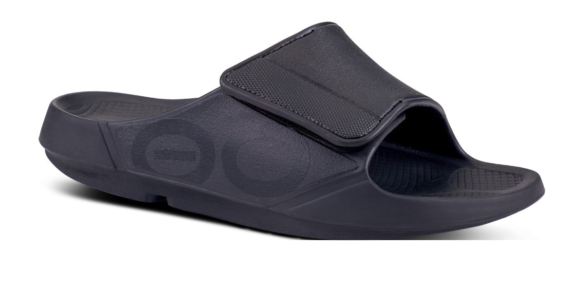 OOFOS OOFOS OOahh Sport Flex Slide Matte Black M13W15