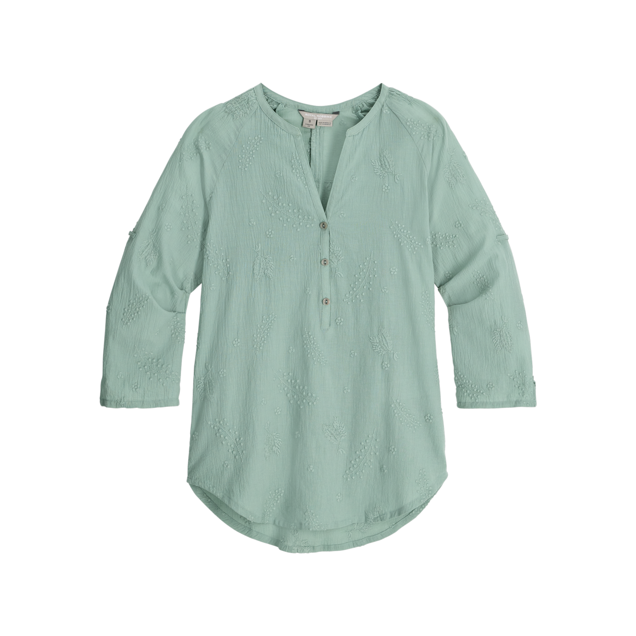 Royal Robbins Royal Robbins W's Oasis Tunic II 3/4 Sleeve Sage Leaf S (S26)