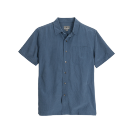 Royal Robbins Royal Robbins M's Desert Pucker Dry Short Sleeve (S26) Collins Blue S