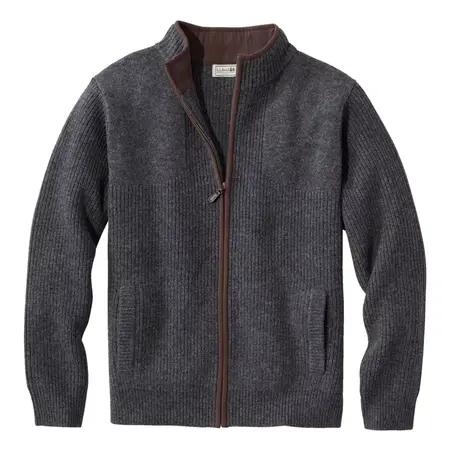 L.L. Bean M's Waterfowl Sweater Full Zip