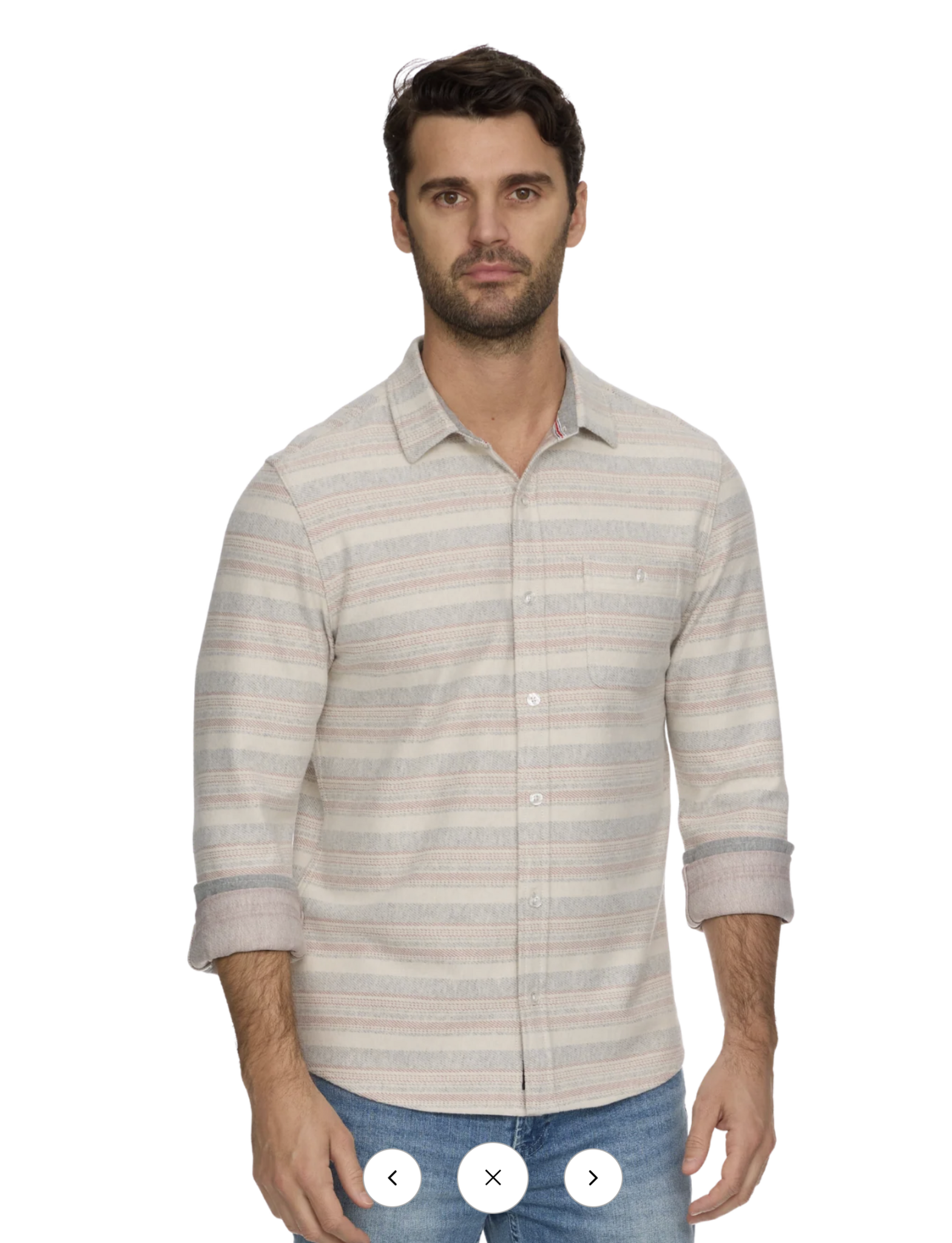 Flag & Anthem M's Thatcher LS Hero Knit Flannel Shirt