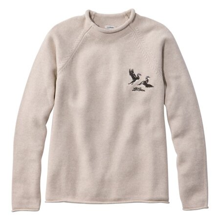 L.L. Bean W's Double L Rollneck Novelty Sweater