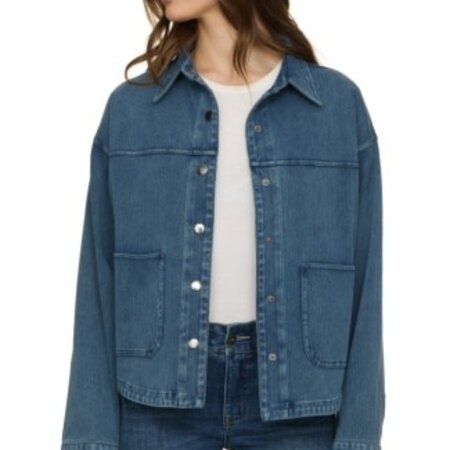 Flag & Anthem W's Roslyn Denim Herringbone Jacket