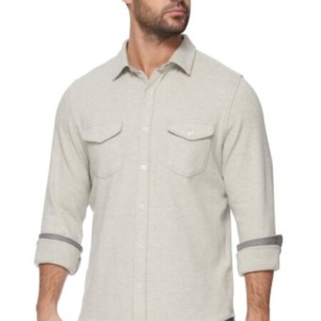 Flag & Anthem M's Hero Solid Twill Knit Flannel