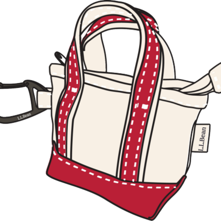 L.L. Bean L.L. Bean Micro Boat and Tote