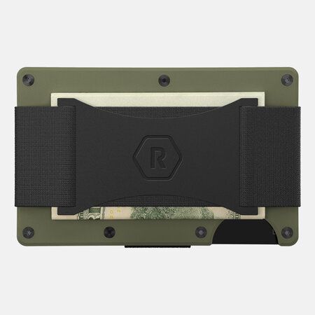 The Ridge The Ridge Wallet  Olive Titanium - Summit w/ Cash Strap