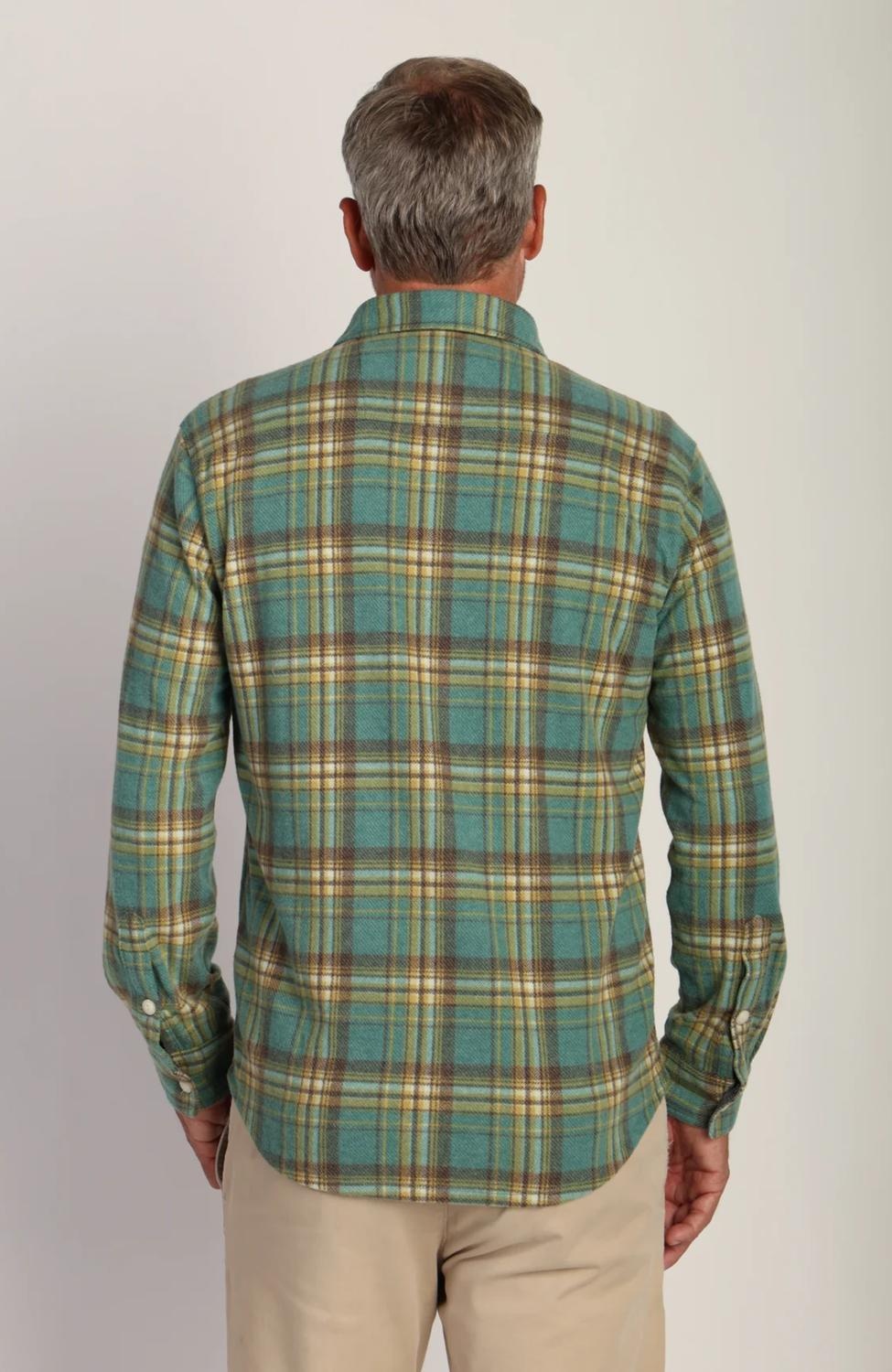 True Grit  Cedar Creek Plaid Sweater Shirt