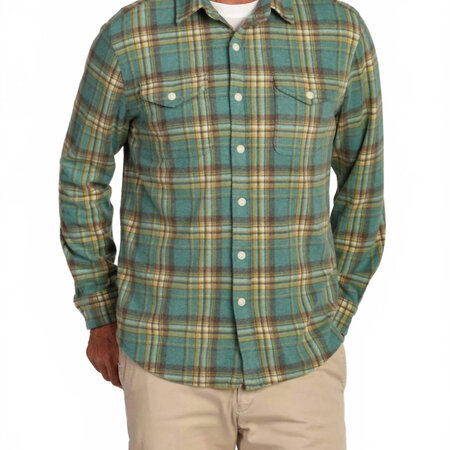 True Grit Cedar Creek Plaid Sweater Shirt