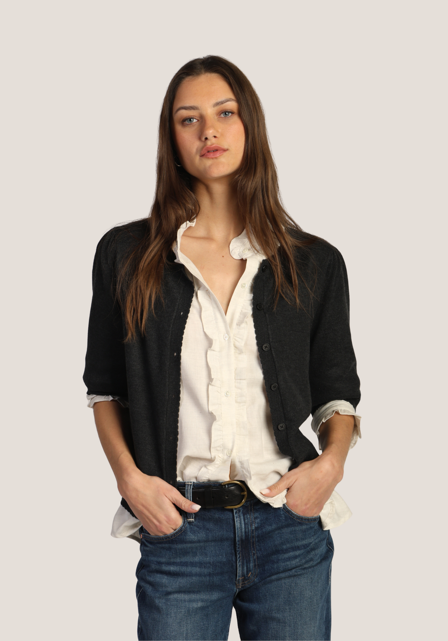 Dylan W's Blair Crewneck Cardigan