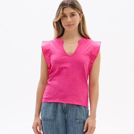 Hatley Hatley Mix Media Tank Carmine Rose XL