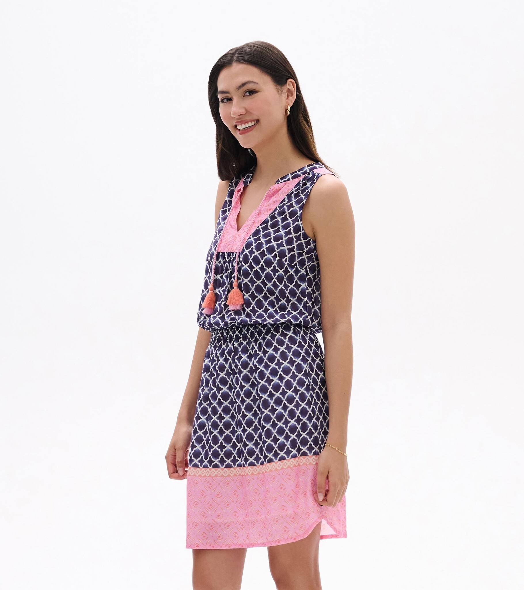 Hatley Hatley Chloe Dress Navy Medalion S