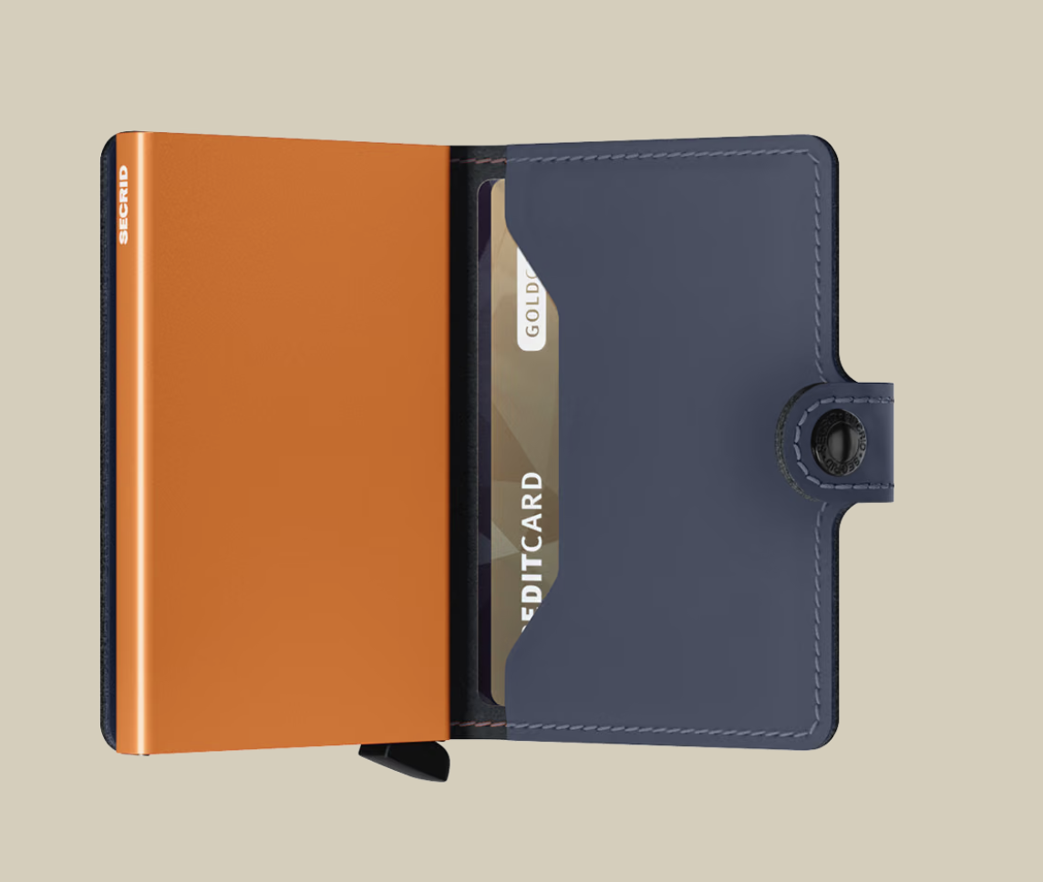 Secrid Secrid Miniwallet Nightblue & Orange
