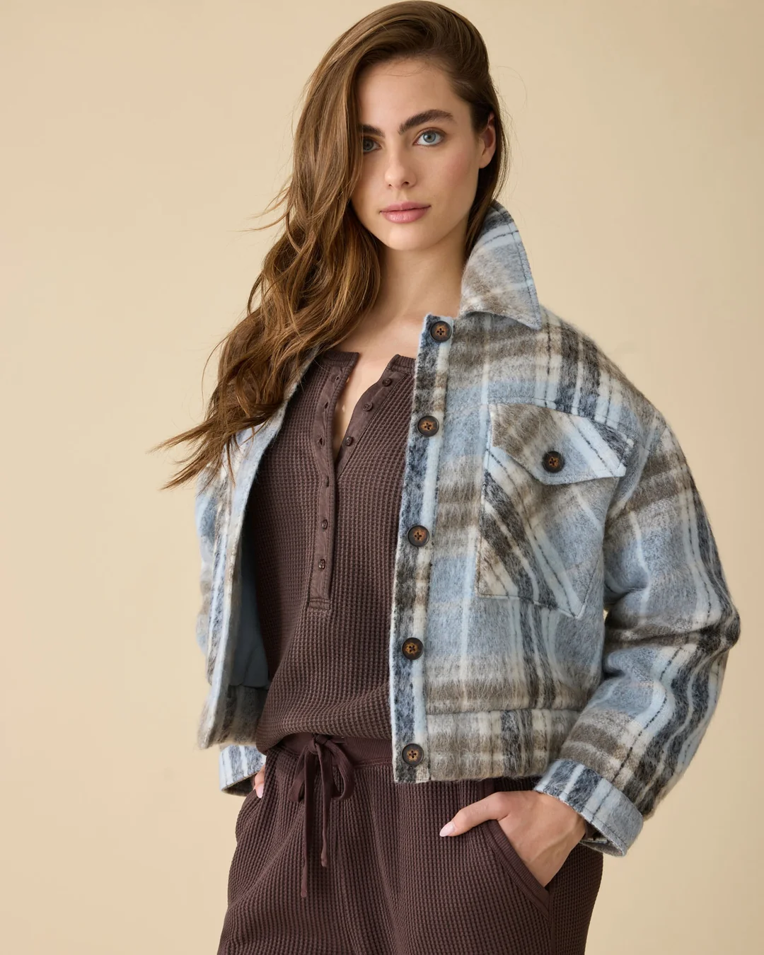 Flag & Anthem W's Tallulah Plaid Jacket