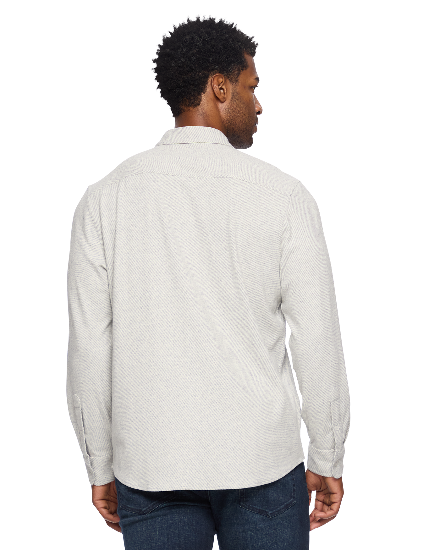 Flag & Anthem M's Hero Solid Twill Knit Flannel