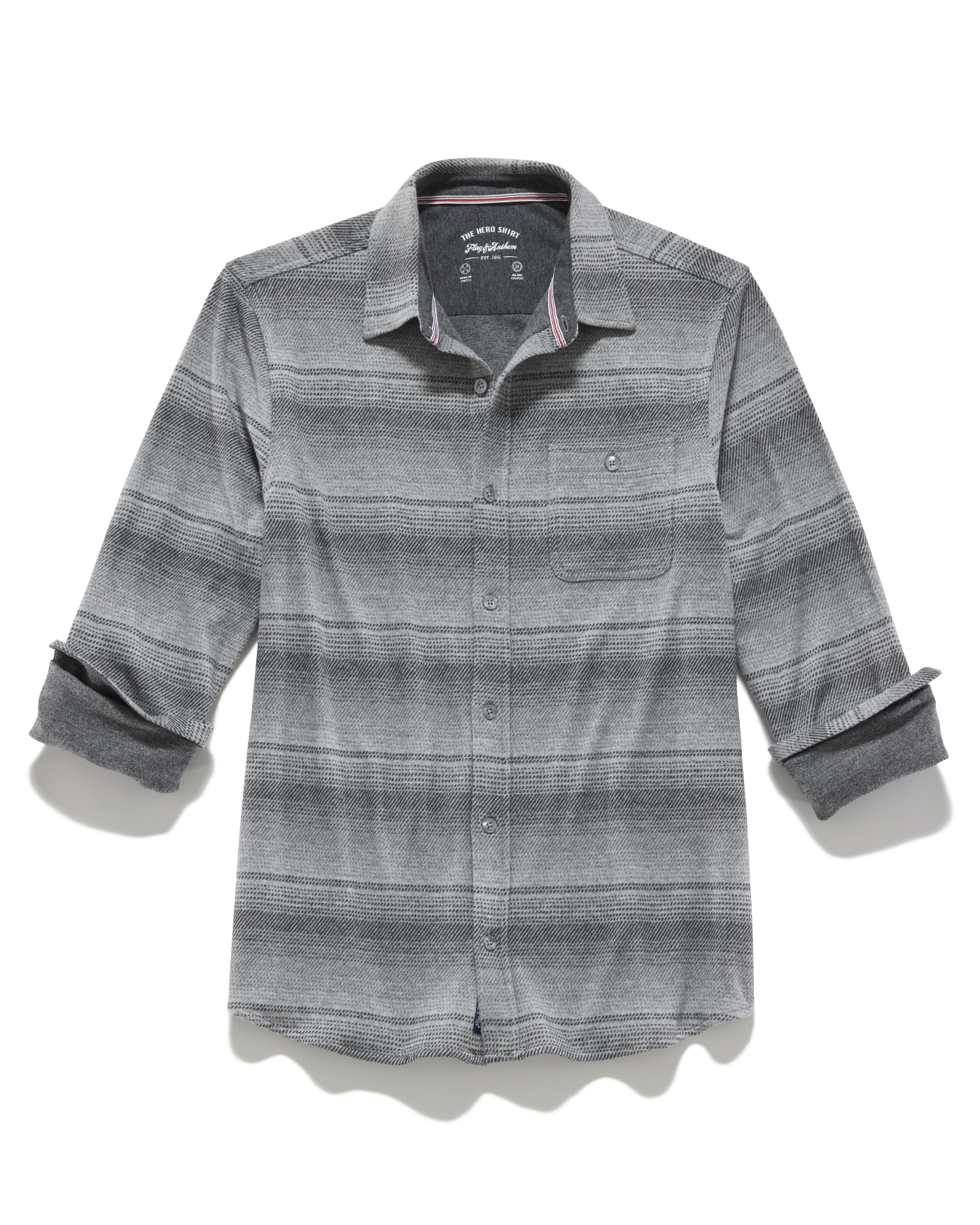 Flag & Anthem M's Lawrenceville LS Hero Knit Flannel