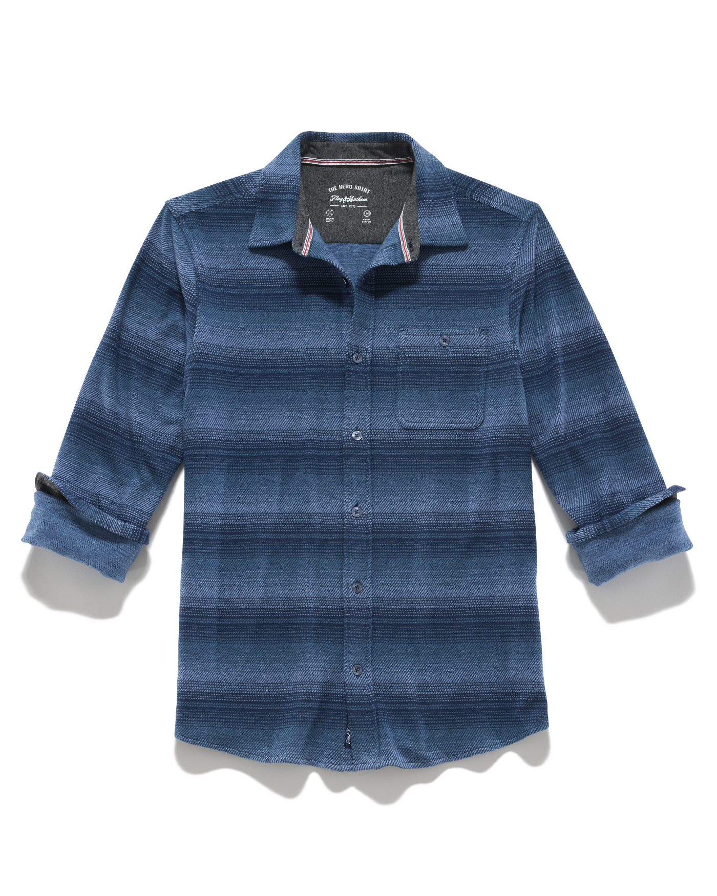 Flag & Anthem M's Lawrenceville LS Hero Knit Flannel