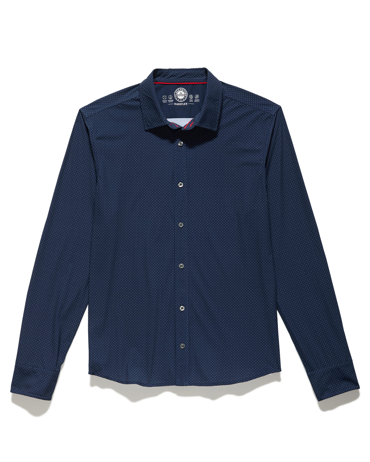 Flag & Anthem M's Loretto LS Dot Print Shirt