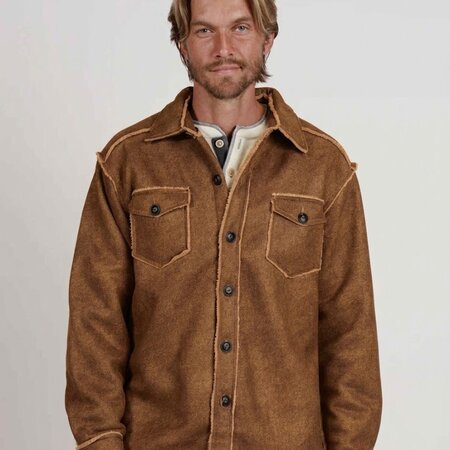True Grit True Grit Fleece Button Jacket