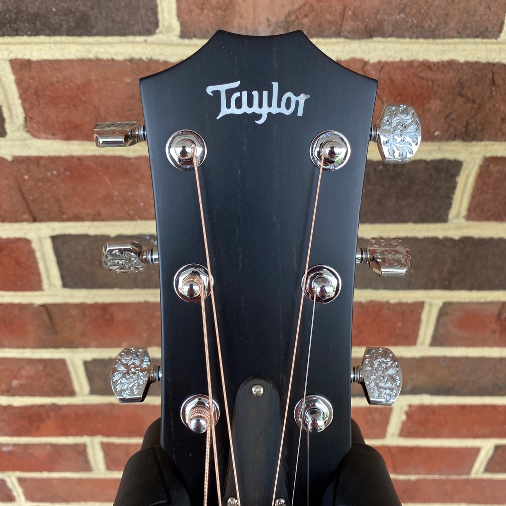 Taylor Taylor Catch Custom #34, Grand Pacific, Ziricote Back and Sides, Bearclaw Lutz Spruce Top, Running Horses Inlay, Engraved Tuners, ES2 Electronics, Western Paisley Case