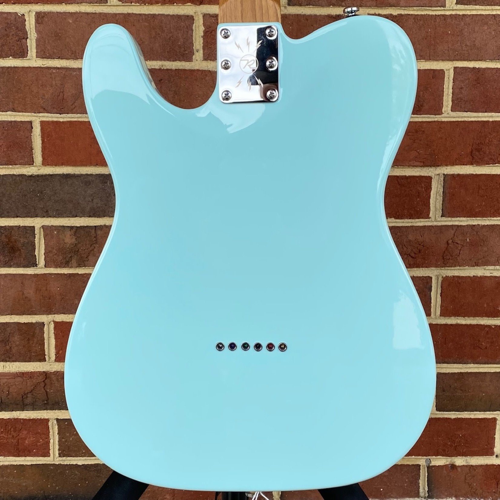 Reverend Reverend Guitars Greg Koch Gristlemaster, Blucifer, Fishman Fluence Signature Pickups, Roasted Maple Neck and Fretboard