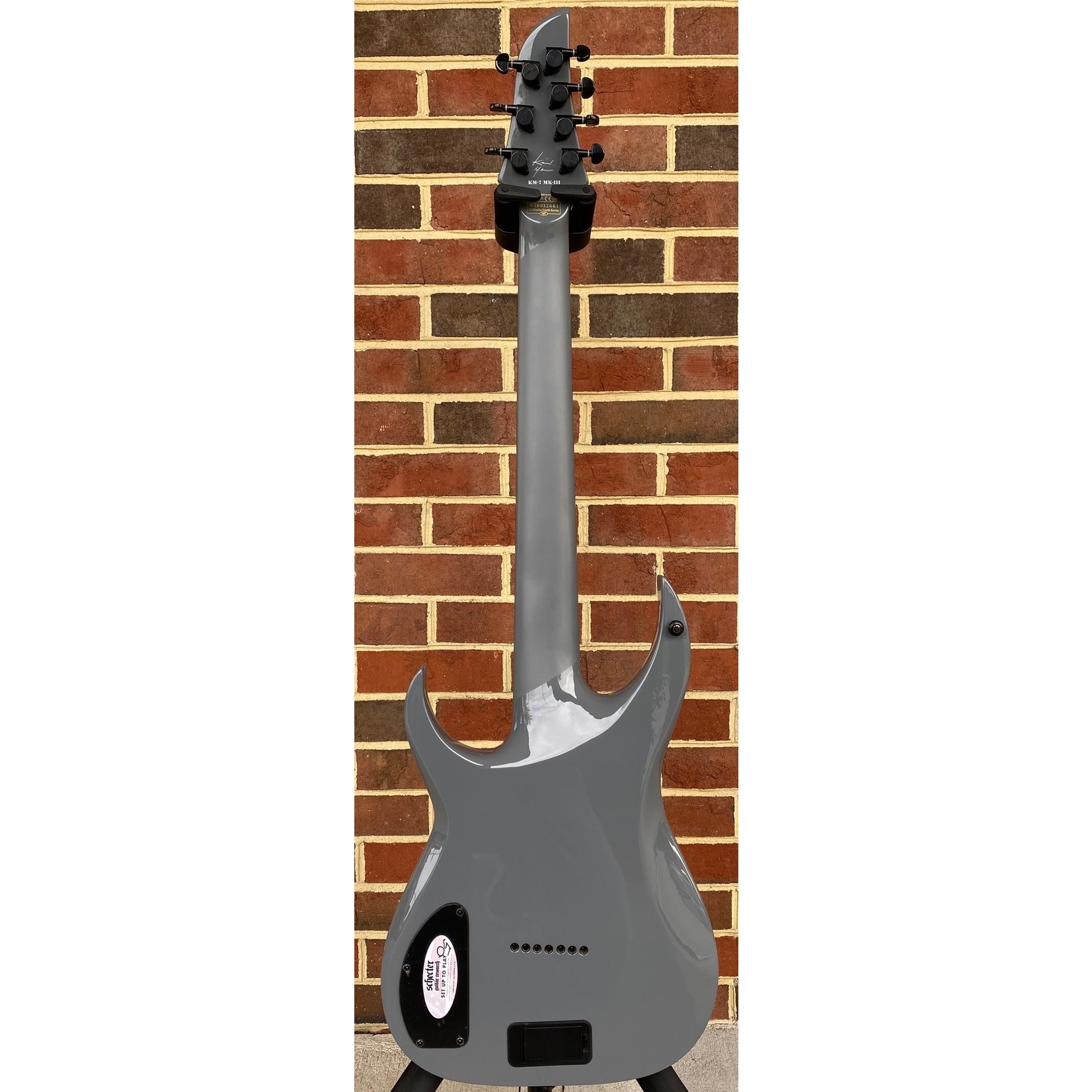 Schecter Guitar Research Schecter Keith Merrow MK-III, Telesto Grey, Fishman Fluence Pickups, Ebony Fretboard, Locking Tuners, Luminlay Side Markers