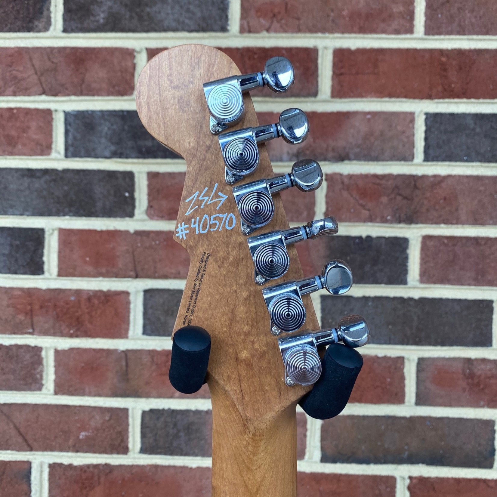 Reverend Reverend Guitars Charger HB, Midnight Black, Roasted Maple Neck, Korina Body, Locking Tuners