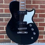 Reverend Reverend Guitars Contender 290, Midnight Black, Roasted Maple Neck, Pau Ferro Fretboard, Korina Body, Locking Tuners