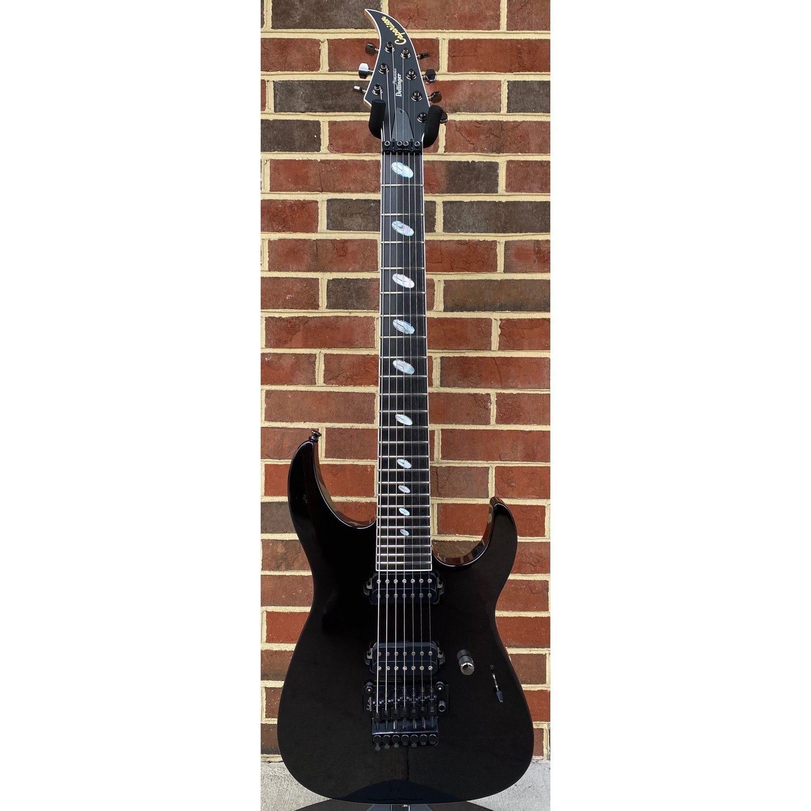 Caparison Guitars Caparison Dellinger 7 Prominence, Trans Spectrum Black, 7-String