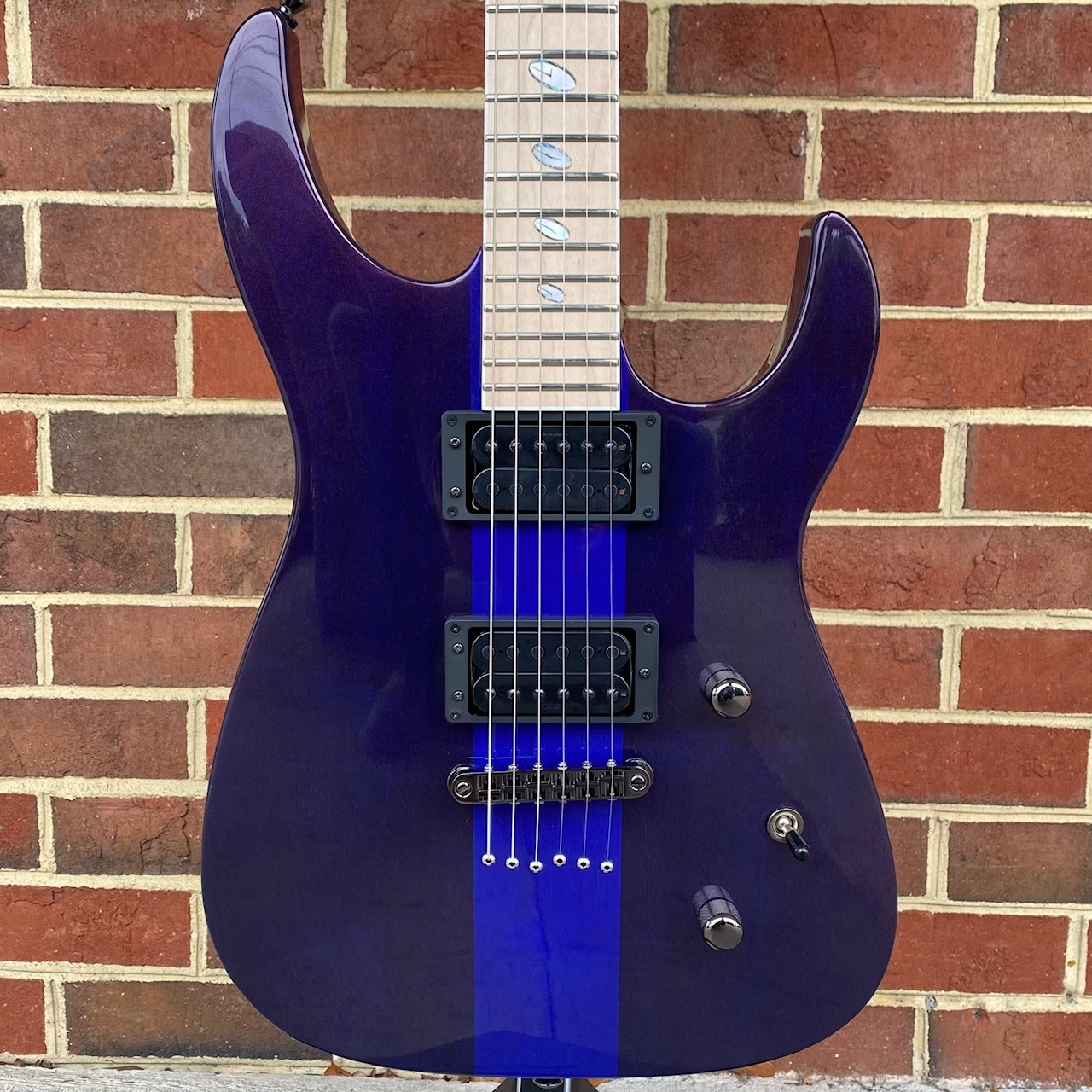 Caparison Dellinger II FX Prominence MF, Trans Spectrum Blue Caparison Dellinger II FX Prominence MF, Trans Spectrum Blue