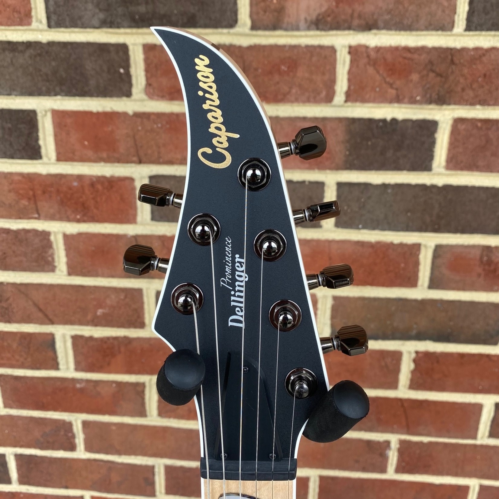 Caparison Guitars Caparison Dellinger II FX Prominence MF, Trans Spectrum Blue