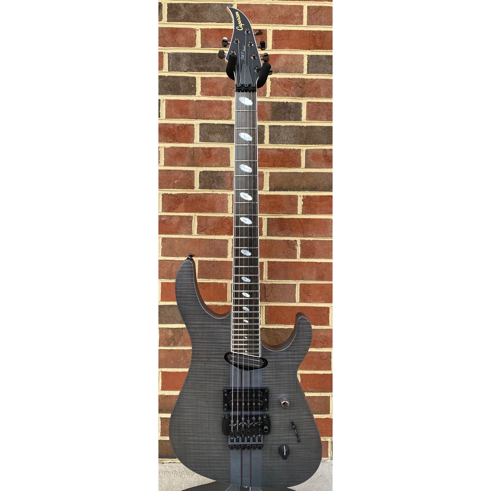 Caparison Guitars Caparison TAT Special FM, Trans Stain Black Matte