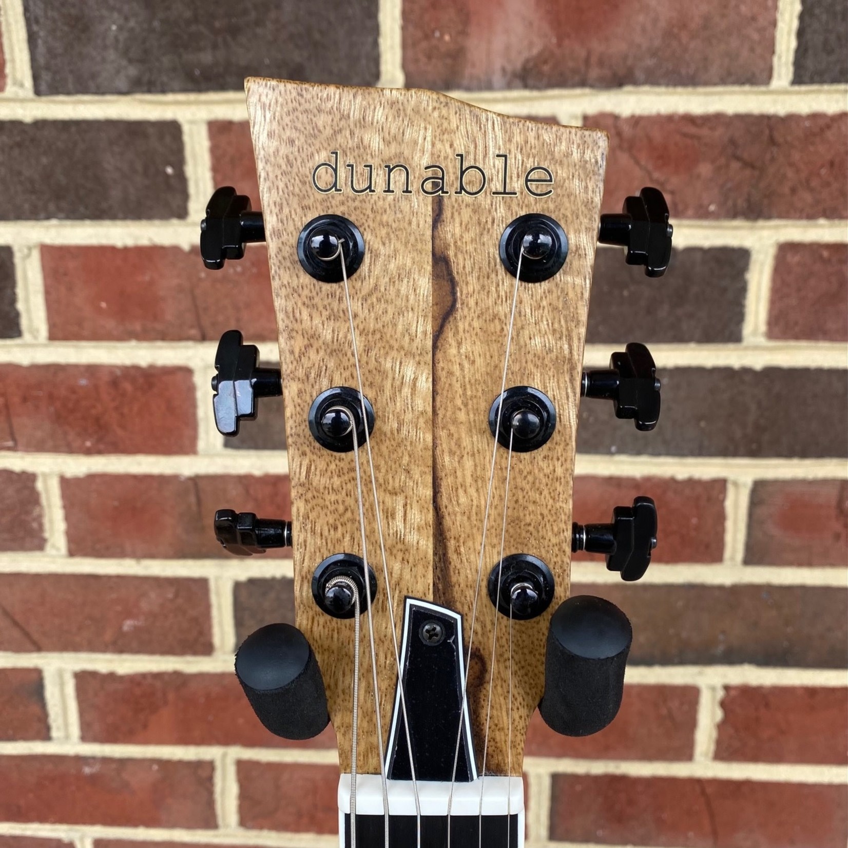 Dunable Guitars Dunable Guitars USA Custom Shop R2, Black Limba Body, Black Limba Neck, Ebony Fretboard w/ White Binding, Black Limba Pickguard, Baphomet Pickups, Black Hardware, Luminlay Side Dots, Hardshell Case, SN# 21205